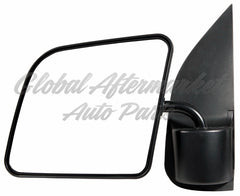 DOOR MIRROR LH MANUAL W/SWING LOCK PADDLE TYPE/FLAT GLASS