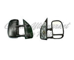 DOOR MIRROR LH MANUAL TEXTURED BLACK (TELESCOPE TYPE) — photo 1