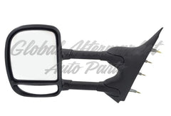 DOOR MIRROR LH MANUAL TEXTURED BLACK (TELESCOPE TYPE)