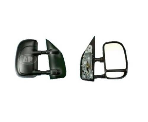 DOOR MIRROR LH MANUAL TEXTURED BLACK (TELESCOPE TYPE)
