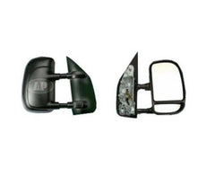 DOOR MIRROR LH MANUAL TEXTURED BLACK (TELESCOPE TYPE)