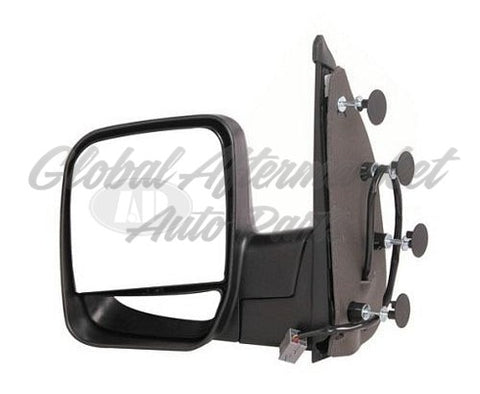 DOOR MIRROR LH POWER TEXTURED W/DUAL GLASS