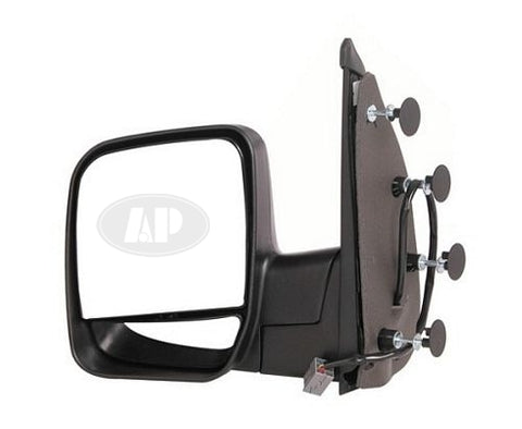 DOOR MIRROR LH POWER TEXTURED W/DUAL GLASS