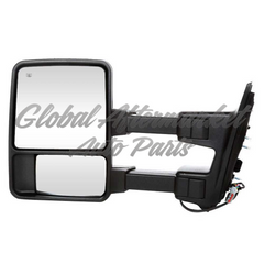 DOOR MIRROR LH POWER HTD TEXTURED W/SIGNAL/FOLDING