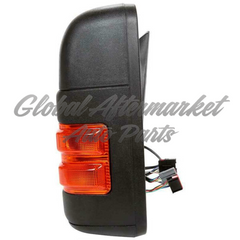 DOOR MIRROR LH POWER HTD TEXTURED W/SIGNAL/FOLDING
