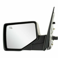 DOOR MIRROR LH POWER TEXTURED HTD XLT/XLS W/PUDDLE LAMP