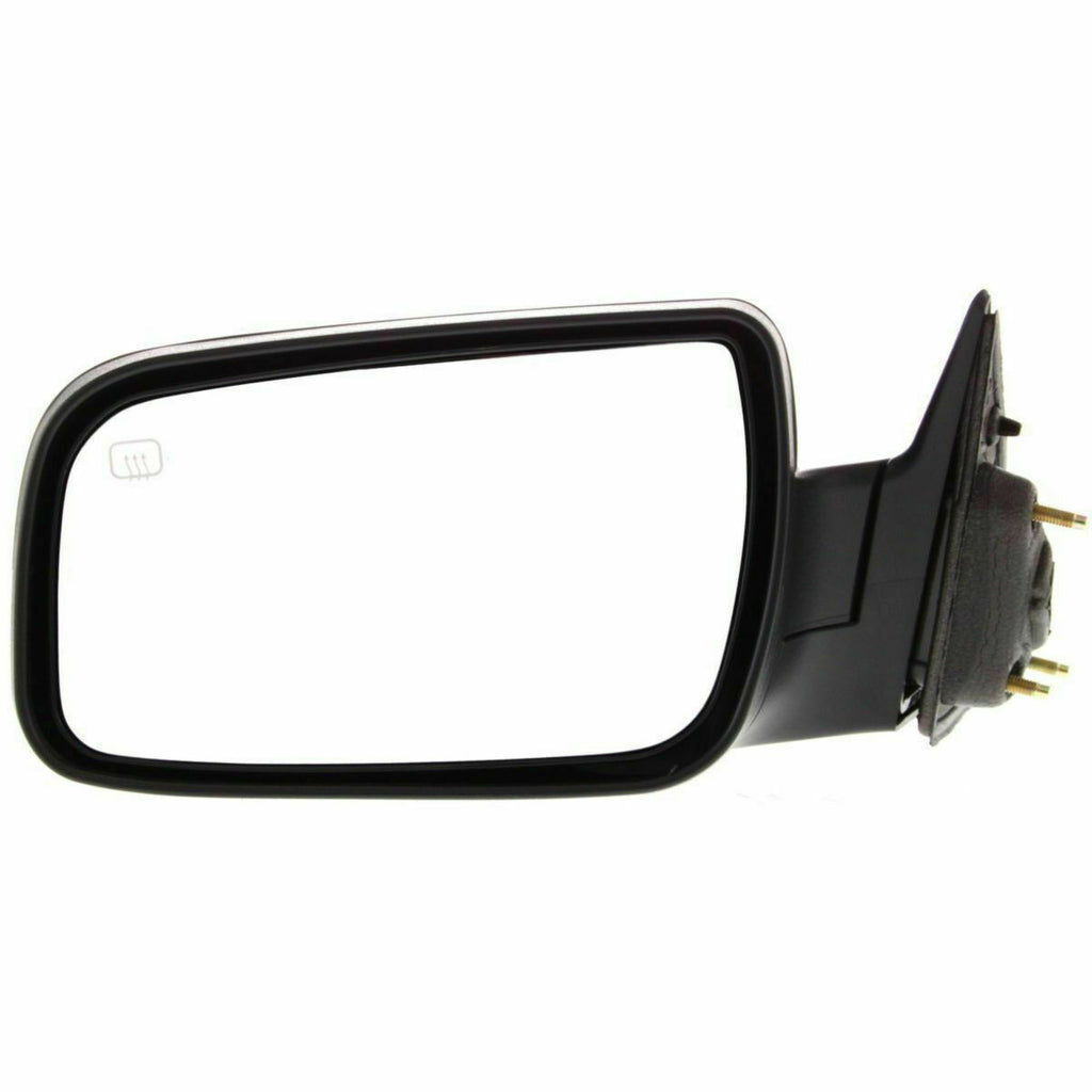 DOOR MIRROR LH POWER HTD BLACK W/O MEMORY