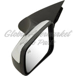 DOOR MIRROR LH POWER HTD W/CHROME COVER — photo 4