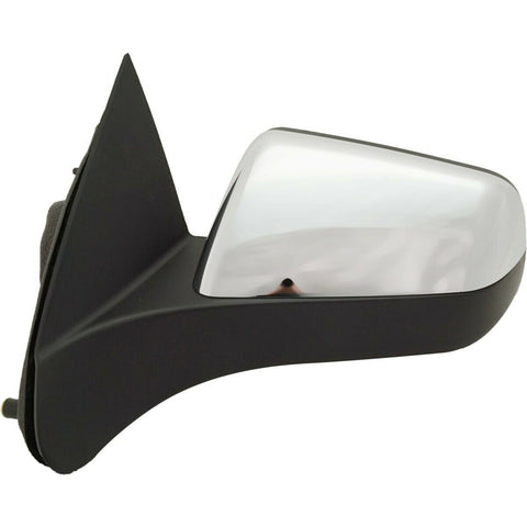DOOR MIRROR LH POWER HTD W/CHROME COVER