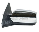 DOOR MIRROR LH POWER HTD CHROME W/PUDDLE LAMP W/O BLIND SPOT — photo 1