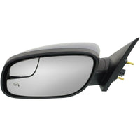 DOOR MIRROR LH POWER HTD PTM W/O BLIND SPOT W/PUDDLE LAMP SEL MODEL