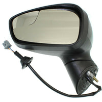 DOOR MIRROR LH POWER PTM W/BLIND SPOT W/O HEAT