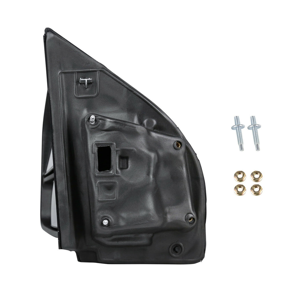 DOOR MIRROR LH MANUAL TOWING TYPE MANUAL EXTEND TEXTURED CAP