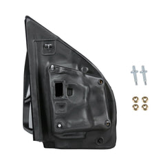 DOOR MIRROR LH MANUAL TOWING TYPE MANUAL EXTEND TEXTURED CAP