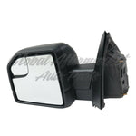 DOOR MIRROR LH MANUAL STANDARD TYPE FLAT GLASS W/BLIND SPOT TEXTURED — photo 2