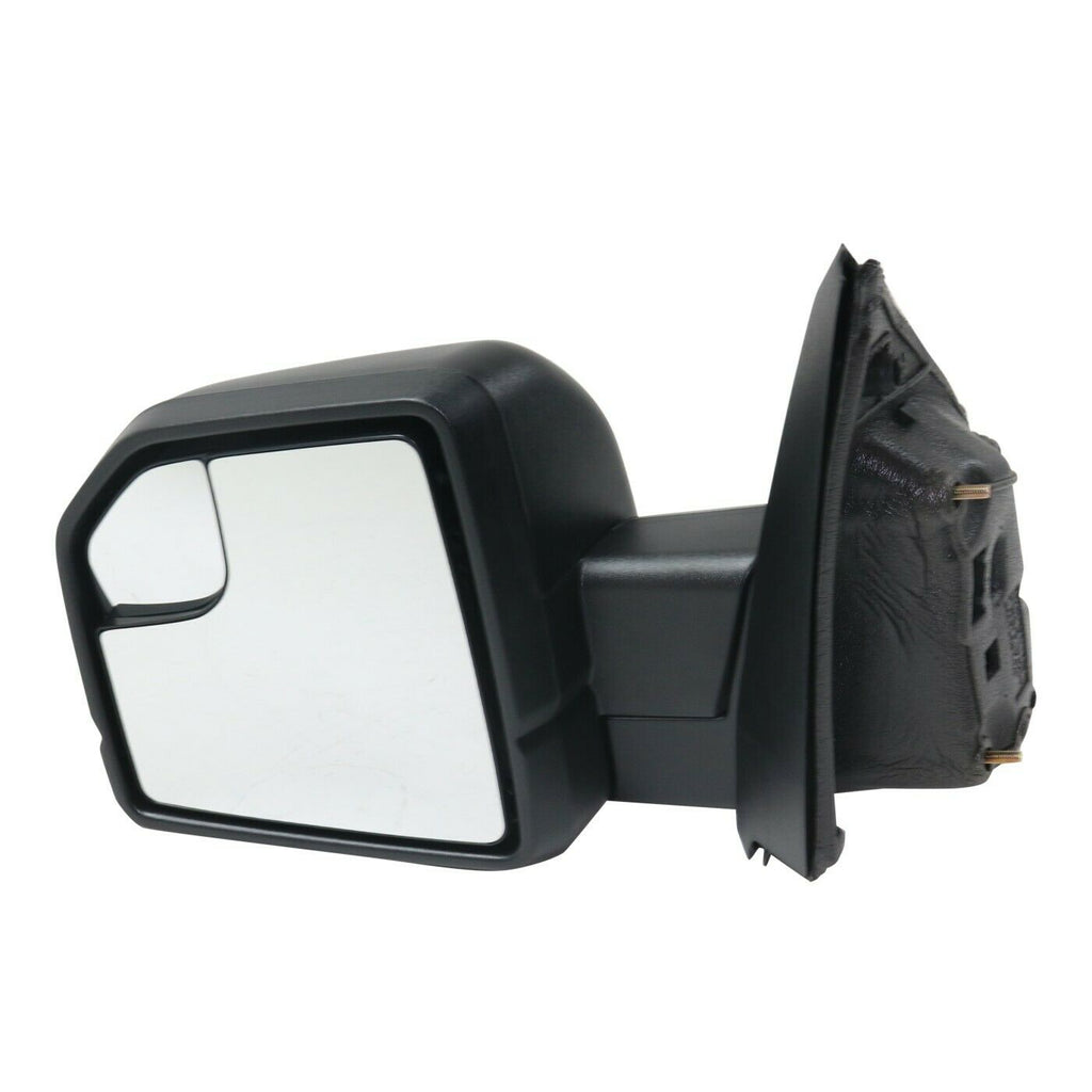 DOOR MIRROR LH MANUAL STANDARD TYPE FLAT GLASS W/BLIND SPOT TEXTURED