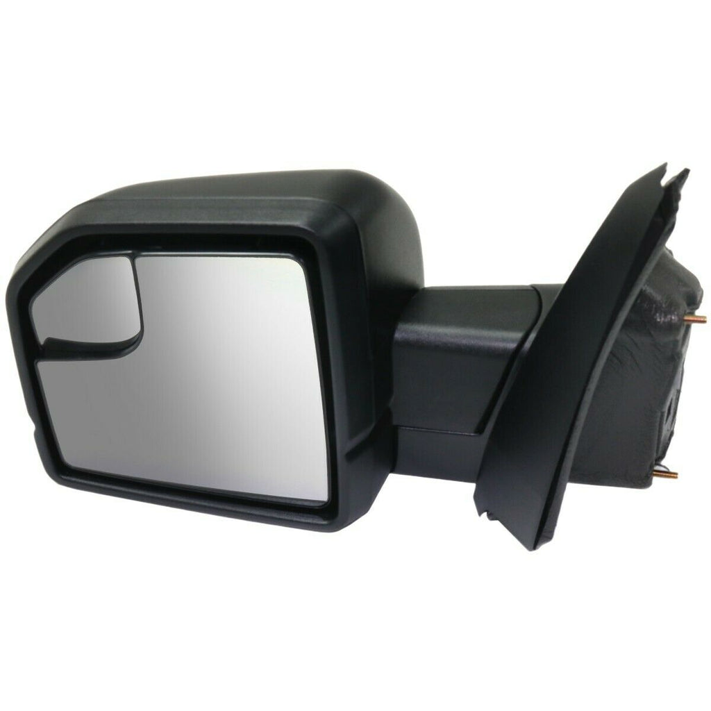 DOOR MIRROR LH POWER STANDARD TYPE MANUAL FOLDING TEXTURED