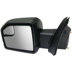 DOOR MIRROR LH POWER STANDARD TYPE MANUAL FOLDING TEXTURED