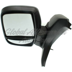 DOOR MIRROR LH MANUAL TEXTURED W/SHORT ARM W/LOW ROOF