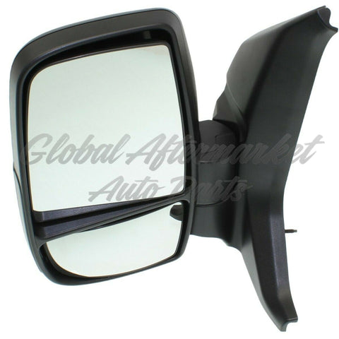 DOOR MIRROR LH MANUAL TEXTURED W/SHORT ARM W/MEDIUM/HIGH ROOF