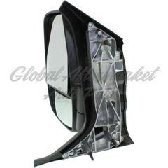 DOOR MIRROR LH MANUAL TEXTURED W/SHORT ARM W/MEDIUM/HIGH ROOF