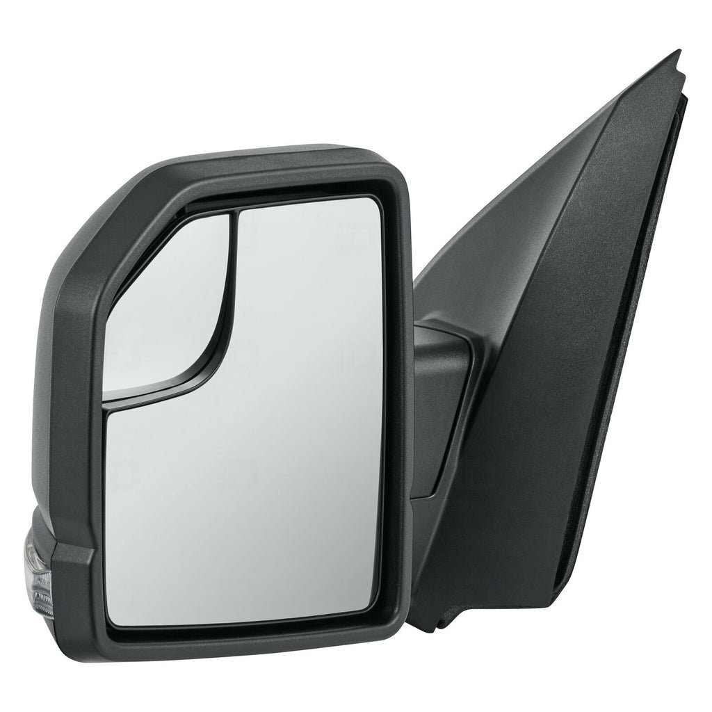 DOOR MIRROR LH POWER HTD TEXTURED W/SIGNAL/SPOTTER