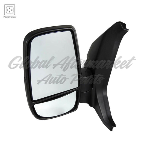 DOOR MIRROR LH POWER W/SHORT ARM W/LOW ROOF