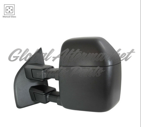 DOOR MIRROR LH MANUAL TOW W/TEXTURED CAP