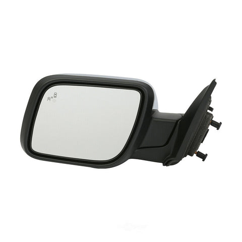 DOOR MIRROR LH HTD W/MEMORY/SIGNAL/PUDDLE LAMP/POWER FOLD CHROME