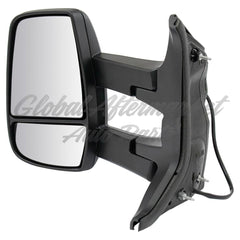 DOOR MIRROR LH POWER W/BLIND SPOT/LOGN ARM