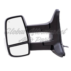 DOOR MIRROR LH POWER TEXTURED HTD TEXTURED W/BLIND SPOT/SIGNAL