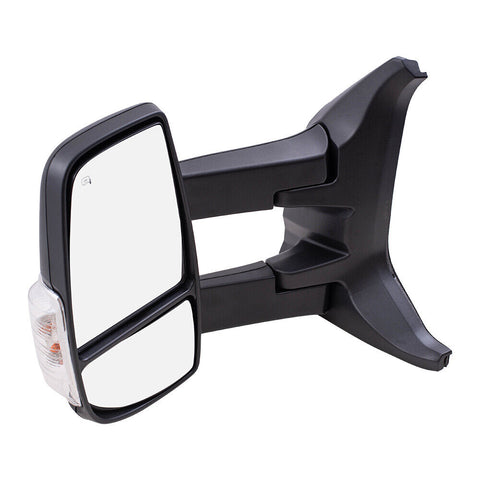 DOOR MIRROR LH POWER TEXTURED HTD TEXTURED W/BLIND SPOT/SIGNAL