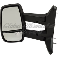 DOOR MIRROR LH MANUAL TEXTURED W/BLIND SPOT/LONG ARM