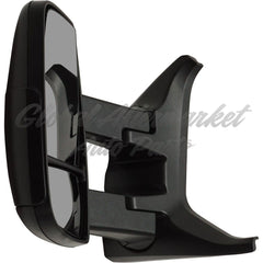 DOOR MIRROR LH MANUAL TEXTURED W/BLIND SPOT/LONG ARM