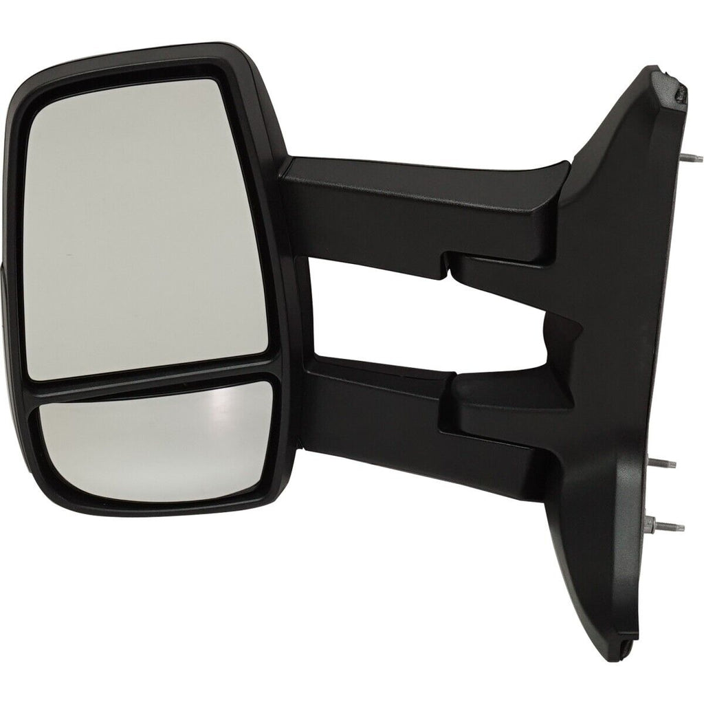 DOOR MIRROR LH MANUAL TEXTURED W/BLIND SPOT/LONG ARM