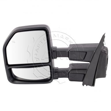 DOOR MIRROR LH POWER DUAL HTD/SIGNAL/SIDE MARKER/PUDDLE LAMP/MANUAL FOLD EXTEND TOW TYPE