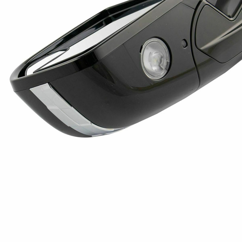DOOR MIRROR LH POWER HTD W/O SIGNAL/BLIND SPOT BLACK SMOOTH