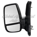 DOOR MIRROR LH POWER TEXTURED SHORT ARM 12 PIN CONNECTOR FOR LOW ROOF — photo 1