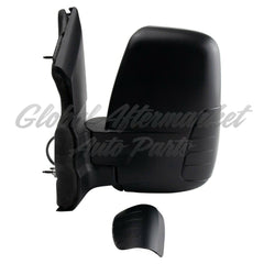 DOOR MIRROR LH POWER TEXTURED SHORT ARM 12 PIN CONNECTOR FOR LOW ROOF