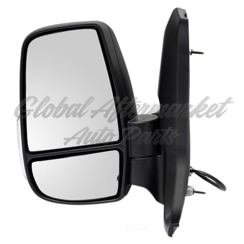 DOOR MIRROR LH POWER TEXTURED SHORT ARM 12 PIN CONNECTOR W/SIGNAL FOR LOW ROOF