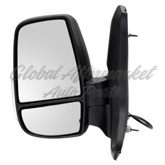 DOOR MIRROR LH POWER TEXTURED SHORT ARM 12 PIN CONNECTOR W/SIGNAL FOR LOW ROOF