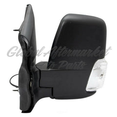 DOOR MIRROR LH POWER TEXTURED SHORT ARM 12 PIN CONNECTOR W/SIGNAL FOR LOW ROOF