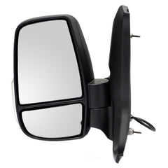 DOOR MIRROR LH POWER TEXTURED SHORT ARM 12 PIN CONNECTOR W/SIGNAL FOR LOW ROOF
