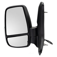 DOOR MIRROR LH POWER TEXTURED SHORT ARM 12 PIN CONNECTOR W/SIGNAL FOR LOW ROOF
