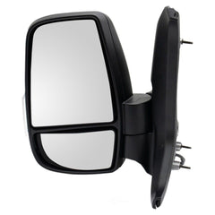 DOOR MIRROR LH POWER TEXTURED SHORT ARM 12 PIN CONNECTOR W/SIGNAL/BLIND SPOT/POWER FOLD FOR LOW ROOF