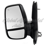 DOOR MIRROR LH POWER TEXTURED SHORT ARM 12 PIN CONNECTOR W/SIGNAL FOR MEDIUM/HIGH ROOF — photo 1