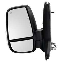DOOR MIRROR LH POWER TEXTURED SHORT ARM 12 PIN CONNECTOR W/SIGNAL FOR MEDIUM/HIGH ROOF