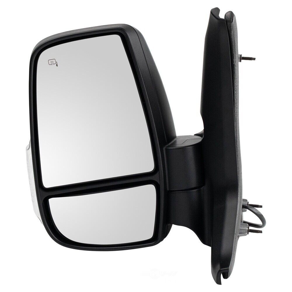 DOOR MIRROR LH POWER TEXTURED SHORT ARM 12 PIN CONNECTOR W/SIGNAL FOR MEDIUM/HIGH ROOF
