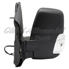 DOOR MIRROR LH POWER TEXTURED SHORT ARM 12 PIN CONNECTOR W/SIGNAL/BLIND SPOT/POWER FOLD FOR MEDIUM/HIGH ROOF