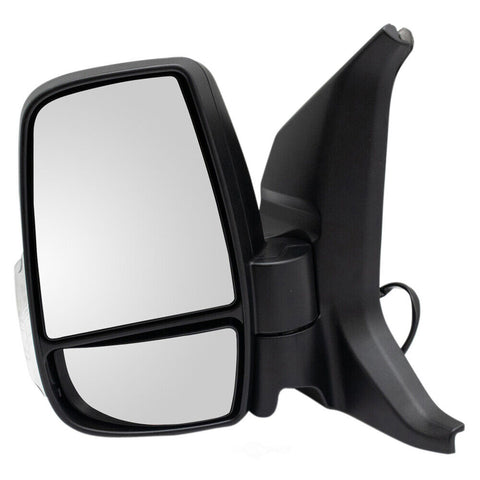 DOOR MIRROR LH POWER TEXTURED SHORT ARM 12 PIN CONNECTOR W/SIGNAL/BLIND SPOT/POWER FOLD FOR MEDIUM/HIGH ROOF